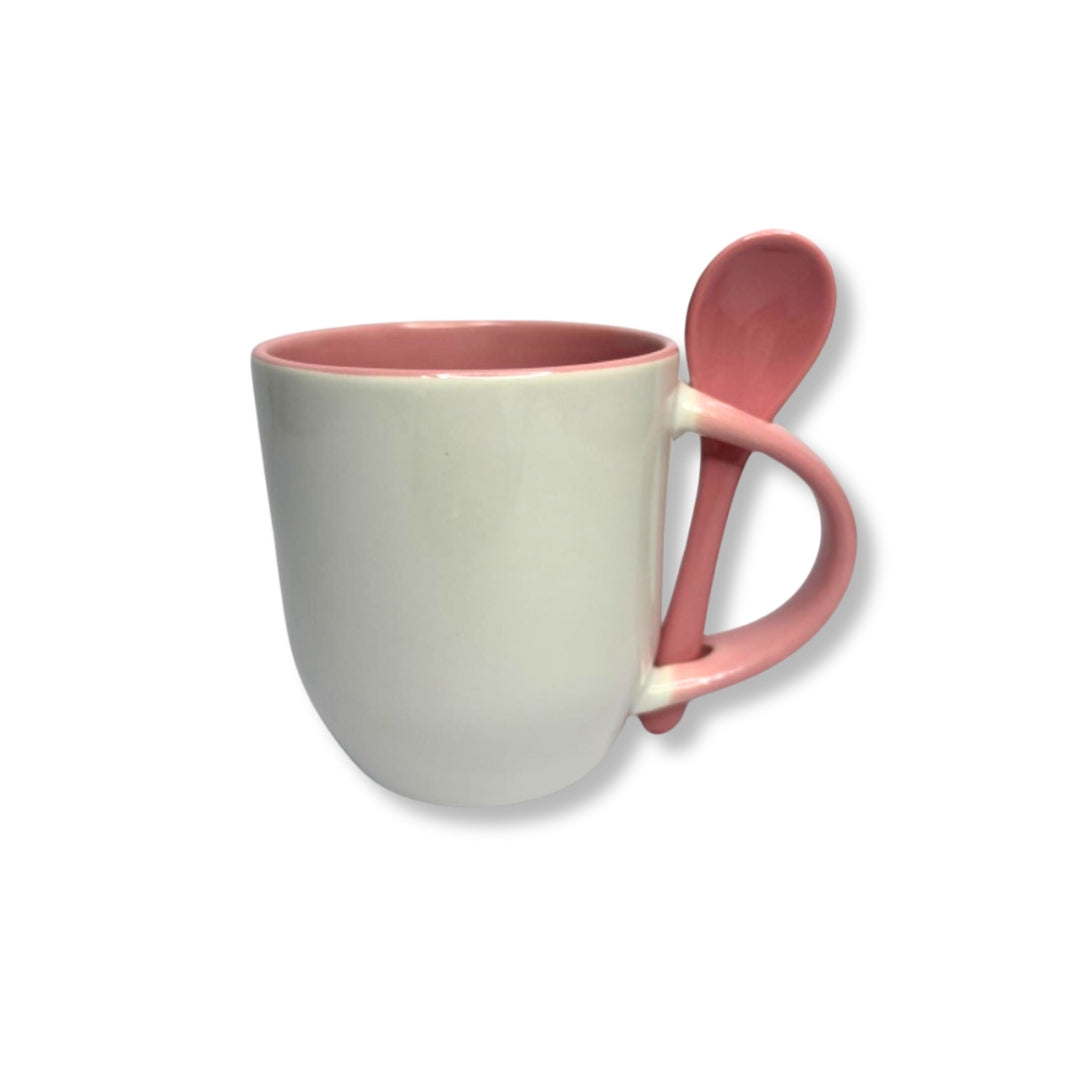 TAZA CON CUCHARITA Personalizable